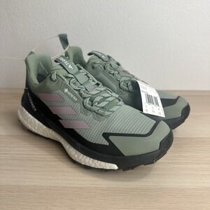 Adidas Terrex Free Hiker 2 Low‎ GTX Gore-Tex Shoes IE5100 - Women's Size 6.5